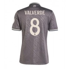 Real Madrid Federico Valverde #8 Tredje Tröja 2024-25 Korta ärmar